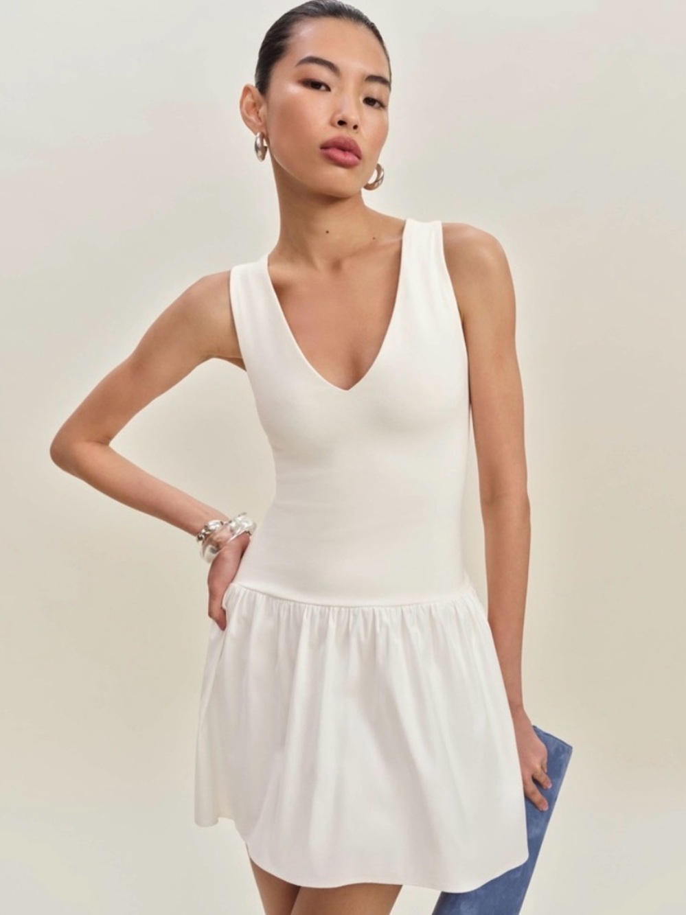 Reformation Alyssa Knit Mini Dress